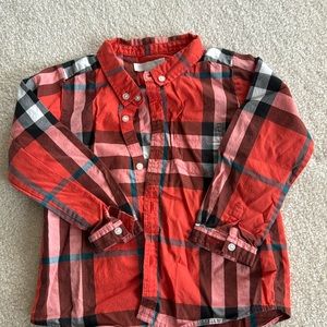 Burberry kids shirt